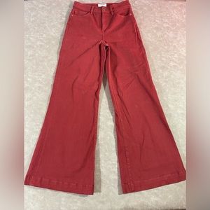 Frame Denim Le Palazzo Women’s 28 High Rise Wide Leg Flare Jeans